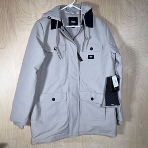 Vans Parka Drill Long II Chore MTE Cobblestone Beige Women's Small (S)